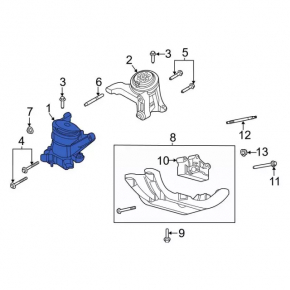Engine mount right Ford Explorer 20- 2.3T