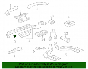 Air Quality Sensor Cadillac CTS 14-