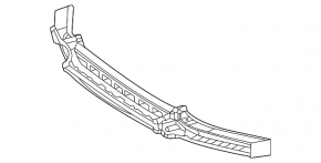 Mercedes W167 GLE 350 450 20-23 AMG Front Bumper Absorber Pack