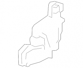 Front right door lock bracket Volvo XC90 16-23