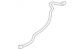 Cooling return pipe to the radiator tank of a Volvo XC60 18-26 B6