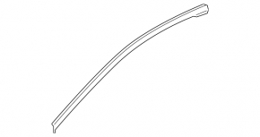 Upper door molding front right Chevrolet Bolt EUV 22-23