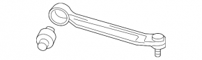Upper control arm, front right, rear, Audi A6 05-11