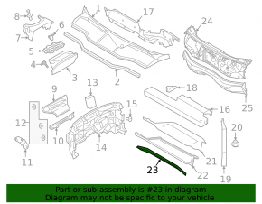 Audi E-Tron 19-23 Tunnel Reinforcement