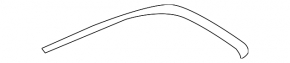 Upper right rear window molding for Audi Q7 4L 10-15