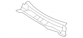 Metal wiper pan for Lexus LS460 LS600h 07-11