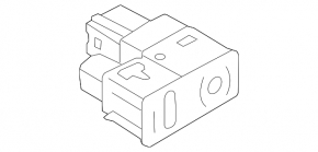 USB Hub, AUX BMW 4 F32/33/36 14-20 type 1