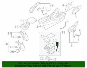 USB Hub Kia EV6 22-24