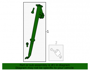 Seat belt 3 row rear right Ford Explorer 11-15 prerest, black