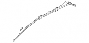 Airbag airbag side curtain left Mazda CX-7 06-09