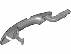 Lincoln MKC 15-19 Keyless Front Right Outer Door Handle