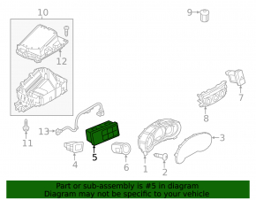 Left steering column switch Mazda 6 13-21 with auto under fog lights