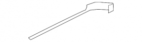 Right rear bumper molding for Land Rover Range Rover 13-17 gray