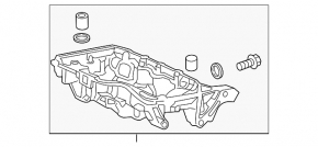 Oil pan Honda Civic X FC 16-21 K20C2 2.0