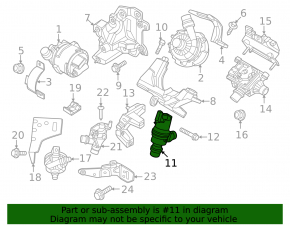 Additional cooling pump for BMW 7 G70 23-25 i7