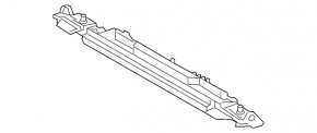 Upper diffuser bar Lexus NX200t NX300 15-21