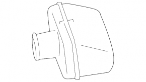 Air resonator Toyota Highlander 17-19 3.5