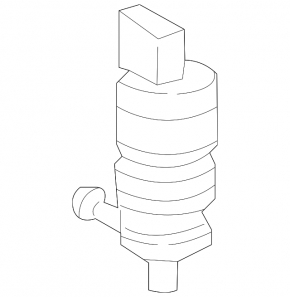 Mercedes W211 windshield washer motor