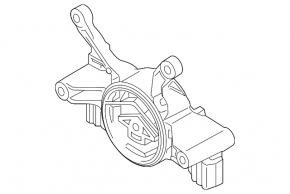 Gearbox mount for BMW 3 Series G20 19-25 2.0T, plug-in RWD