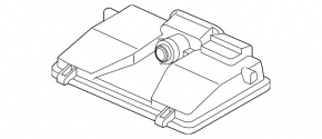 Audi Q3 83A 19-25 lane keeping camera on the windshield