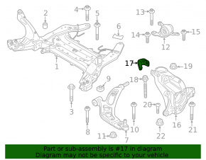 Emergency lever front right BMW X1 F48 16-22