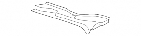 Left plastic windshield wiper grille for VW CC 08-17