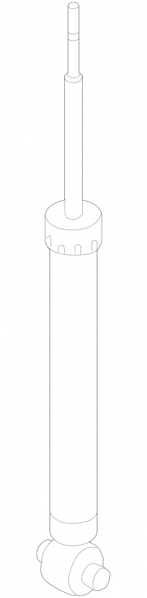 Rear right shock absorber Hyundai Accent 18-23