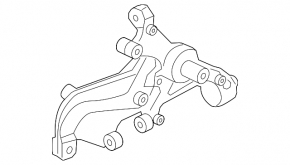 Rear right axle shaft for Audi TT 15-23