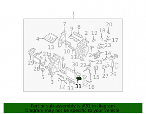 Subaru b10 Tribeca small evaporator tubes
