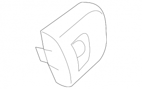 Outer handle plug front left Nissan Rogue 21-23 JP built