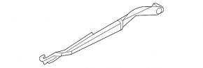 Right wiper arm for Subaru Outback 10-14