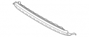 Hyundai Ioniq 17-22 Front Bumper Lower Grille