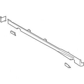 Left threshold Ford Fiesta 11-19 5d