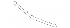 Mazda CX-3 grille element, 4th from top, 19-21