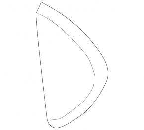 Dashboard cover side left Ford Fusion mk5 13-16 beige