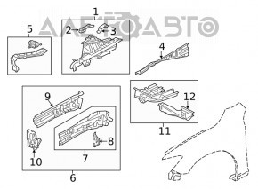 Front right quarter Mazda 6 18-21