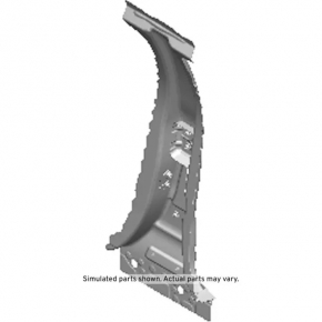 Body pillar central right Cadillac CTS 14 - sawed off