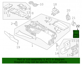 Rear climate control control Nissan Rogue 23-24 SL, scratches