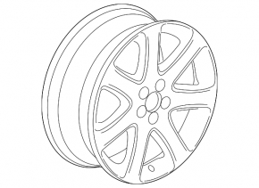 Wheel disk R18 Buick Encore 17-19 light curb