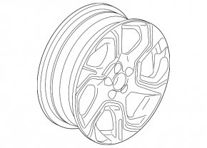 Wheel disk R18 Honda CRV 20-22 Dicastal