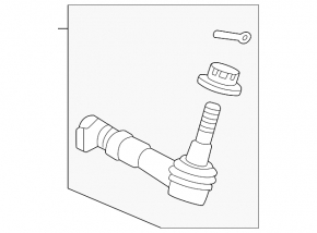 Right steering tip for Lexus GX550 24-26