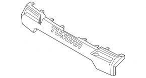 Toyota Tundra 22-23 front bumper trim under fog lights, structure, scratches, broken, cracks, broken fasteners