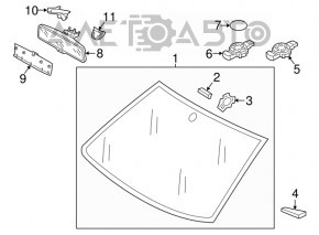 Rain sensor VW CC 08-17 BORSEHUNG