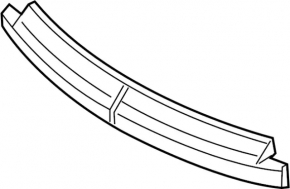 Infiniti FX35 FX45 Front Bumper Absorber 03-08