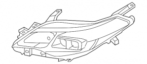 Left front headlight assembly for Toyota Avalon 13-16 xenon