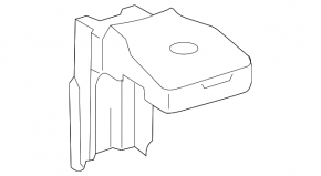 Lexus CT200h 11-17 Battery Positive Terminal Cover