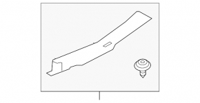 Nissan Versa Note 13-19 Trunk Door Trim