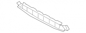 Lower grille front bumper Audi A4 B9 17-19