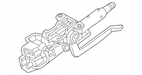 Steering column Chevrolet Volt 16-