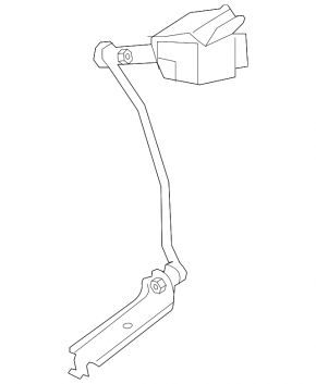 Front left body position sensor Volvo XC60 10-17 with traction